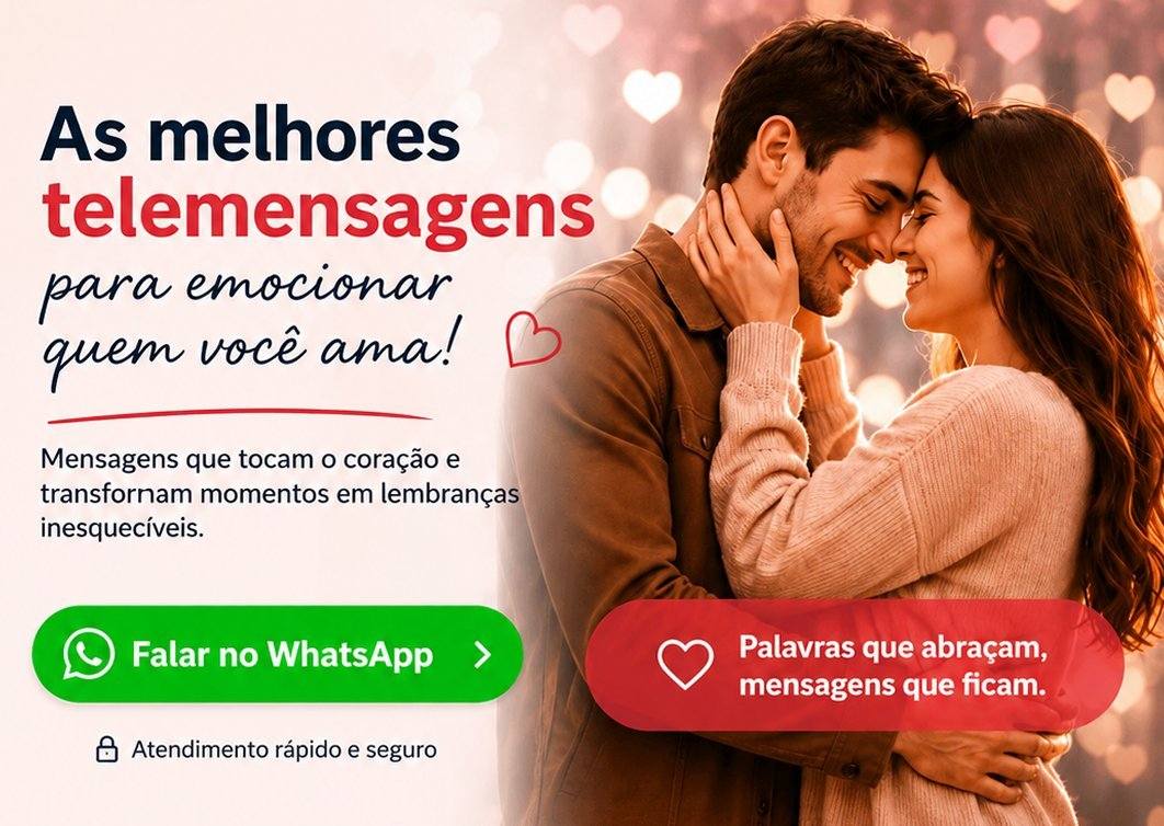 Casal se abraçando emocionado, representando uma surpresa da Telencanto